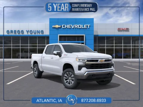 White 2026 Chevrolet Silverado 1500 LT for sale in Atlantic, IA
