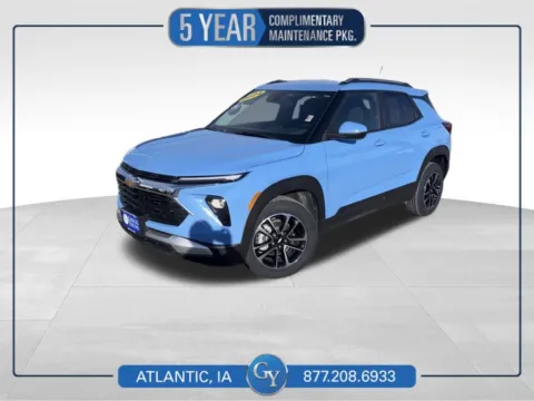 Blue 2024 Chevrolet TrailBlazer LT for sale in Atlantic, IA