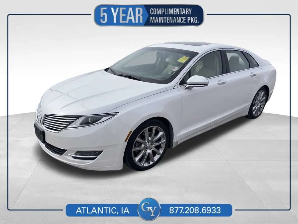 White 2014 Lincoln MKZ for sale in Atlantic, IA