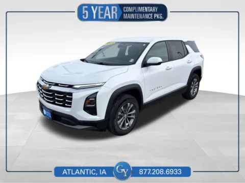 White 2025 Chevrolet Equinox LT for sale in Atlantic, IA