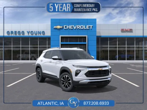 White 2026 Chevrolet TrailBlazer LT for sale in Atlantic, IA