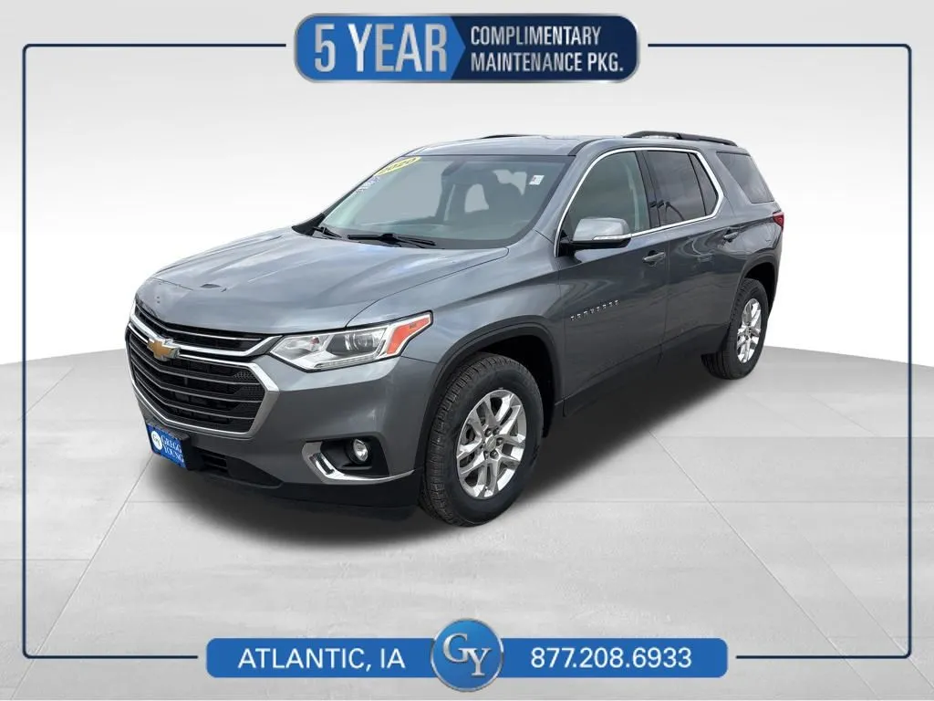 Gray 2020 Chevrolet Traverse LT for sale in Atlantic, IA