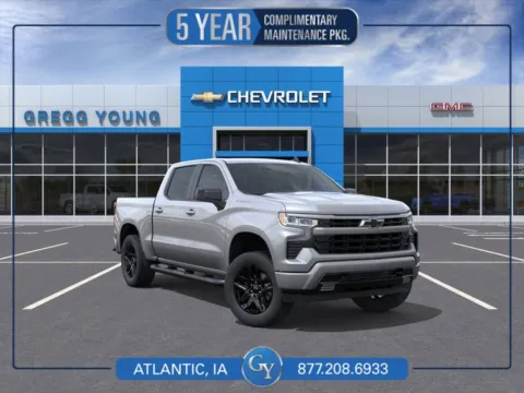 Gray 2026 Chevrolet Silverado 1500 RST for sale in Atlantic, IA