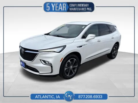 White 2022 Buick Enclave Essence for sale in Atlantic, IA