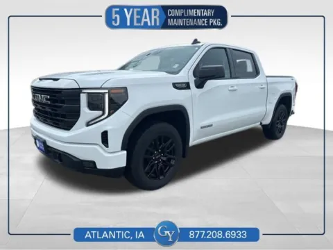 White 2024 GMC Sierra 1500 Elevation for sale in Atlantic, IA