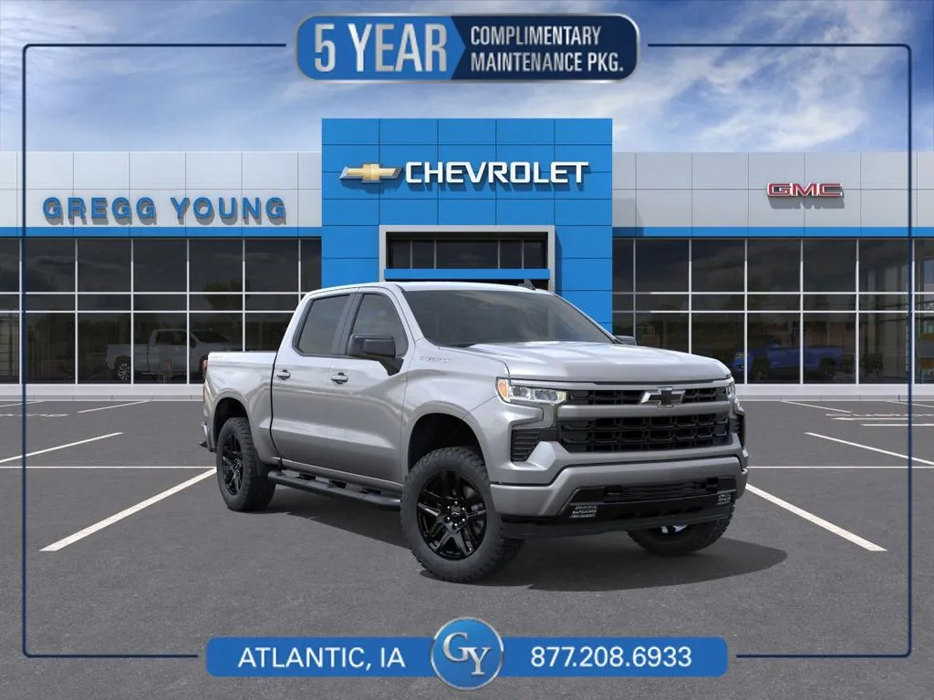 Gray 2026 Chevrolet Silverado 1500 RST for sale in Atlantic, IA
