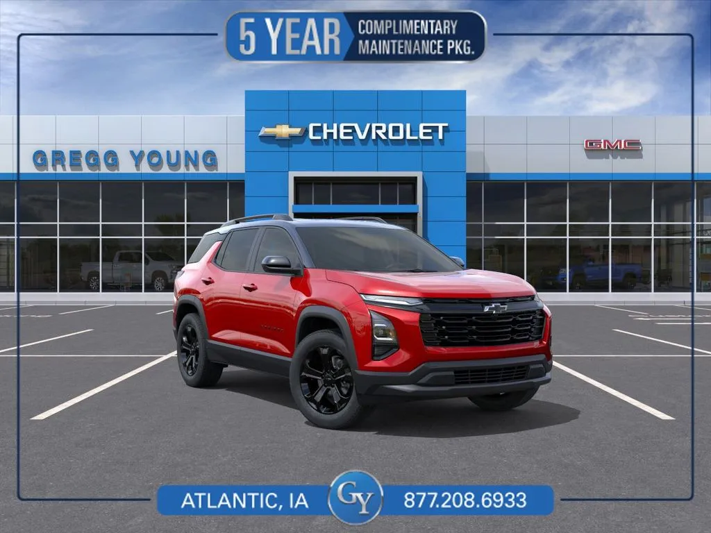 Red 2026 Chevrolet Equinox LT for sale in Atlantic, IA
