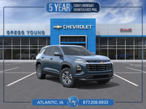 Blue 2026 Chevrolet Equinox LT for sale in Atlantic, IA