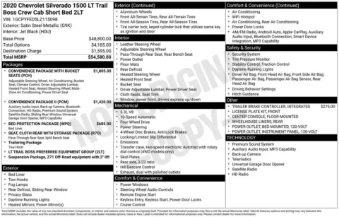 Photos of 2020 Chevrolet Silverado 1500 LT Trail Boss for sale in Atlantic, IA at Gregg Young Chevrolet GMC Atlantic