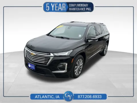 Black 2023 Chevrolet Traverse Premier for sale in Atlantic, IA