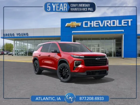 Red 2026 Chevrolet Traverse LT for sale in Atlantic, IA