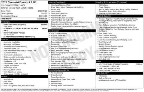 Photos of 2023 Chevrolet Equinox LS for sale in Atlantic, IA at Gregg Young Chevrolet GMC Atlantic