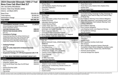 Photos of 2024 Chevrolet Silverado 1500 LT Trail Boss for sale in Atlantic, IA at Gregg Young Chevrolet GMC Atlantic