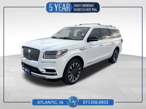 White 2021 Lincoln Navigator L Reserve for sale in Atlantic, IA