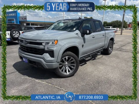 Gray 2025 Chevrolet Silverado 1500 RST for sale in Atlantic, IA