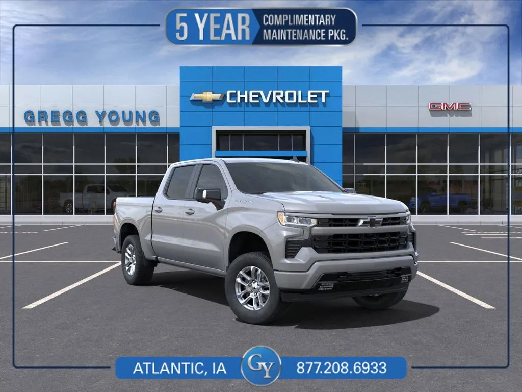 Gray 2025 Chevrolet Silverado 1500 RST for sale in Atlantic, IA