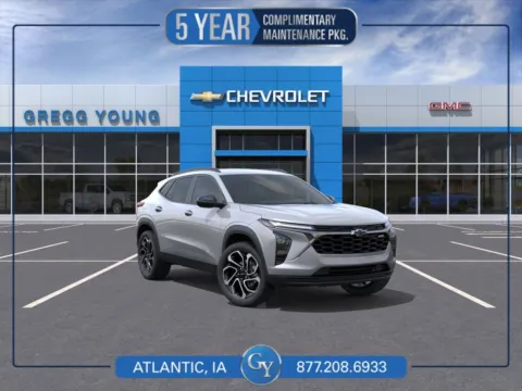 Gray 2025 Chevrolet Trax 2RS for sale in Atlantic, IA
