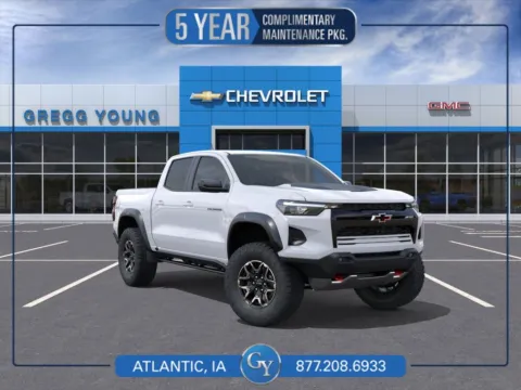 White 2026 Chevrolet Colorado ZR2 for sale in Atlantic, IA