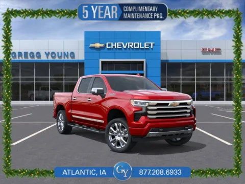 Red 2026 Chevrolet Silverado 1500 High Country for sale in Atlantic, IA