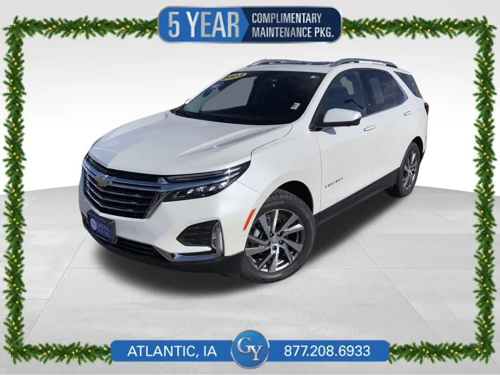 White 2023 Chevrolet Equinox Premier for sale in Atlantic, IA