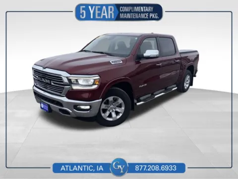Red 2019 Ram 1500 Laramie for sale in Atlantic, IA