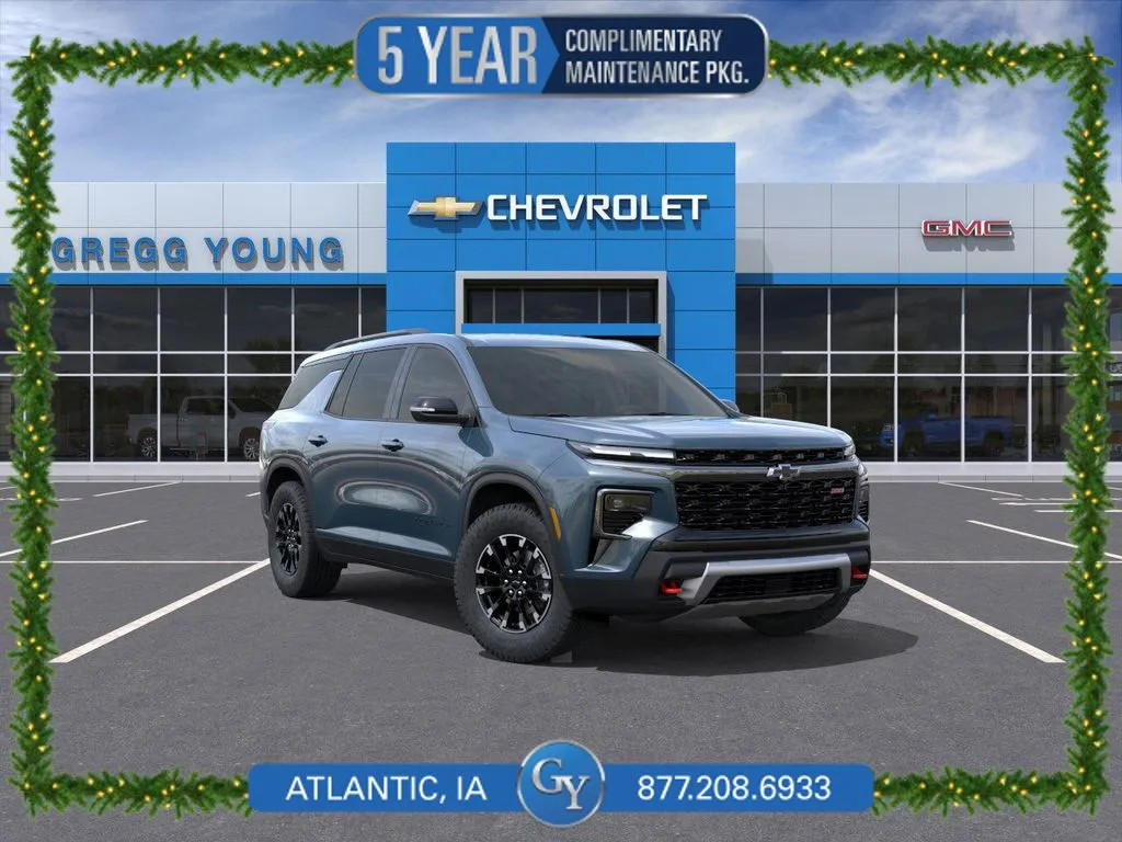 Blue 2026 Chevrolet Traverse Z71 for sale in Atlantic, IA