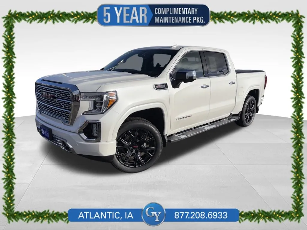 White 2020 GMC Sierra 1500 Denali for sale in Atlantic, IA