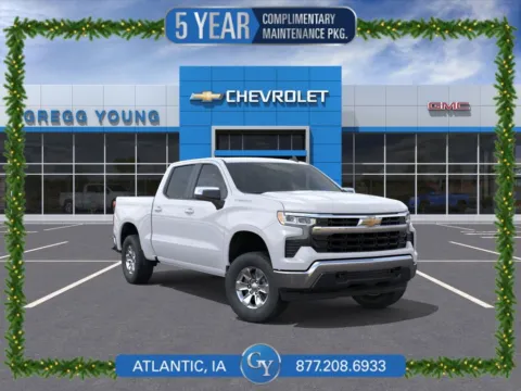 White 2025 Chevrolet Silverado 1500 LT for sale in Atlantic, IA