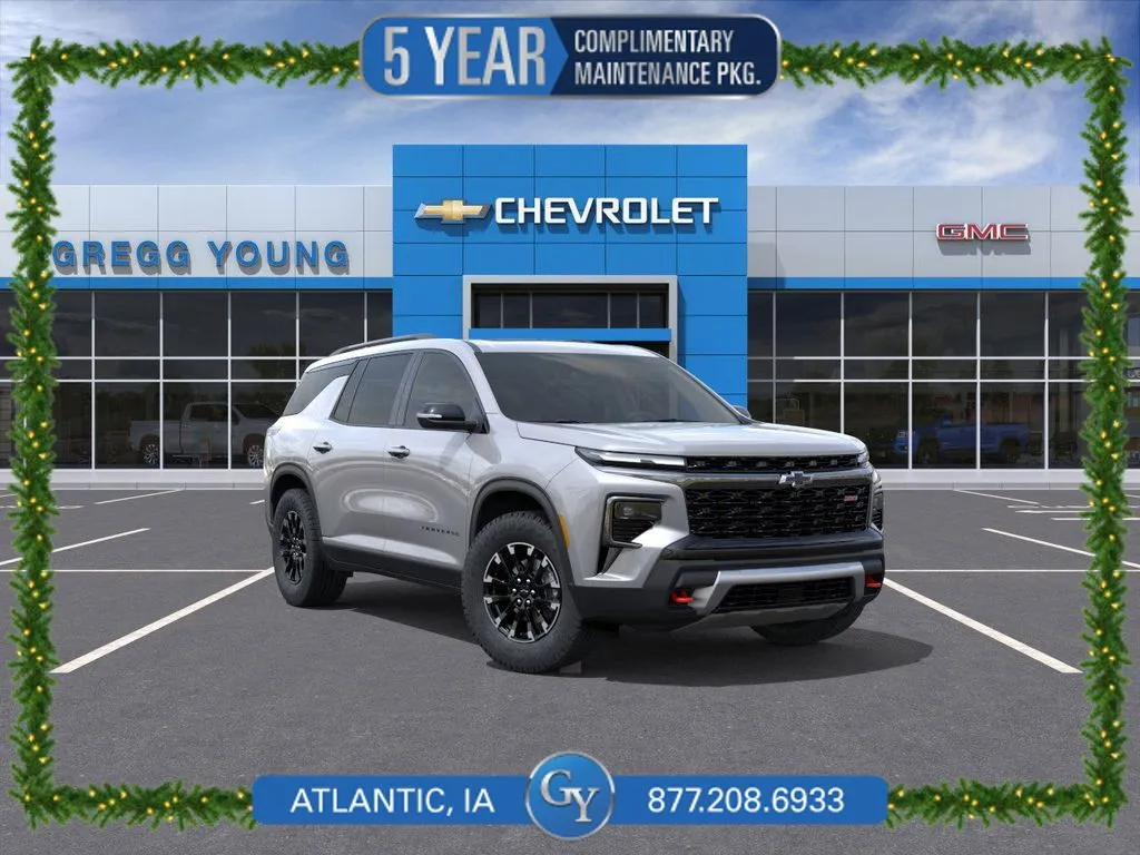 Gray 2026 Chevrolet Traverse Z71 for sale in Atlantic, IA