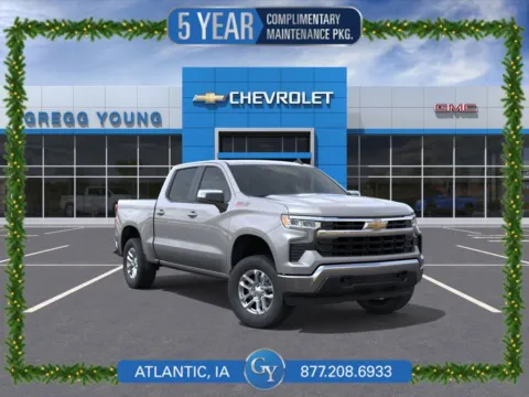 Gray 2026 Chevrolet Silverado 1500 LT for sale in Atlantic, IA