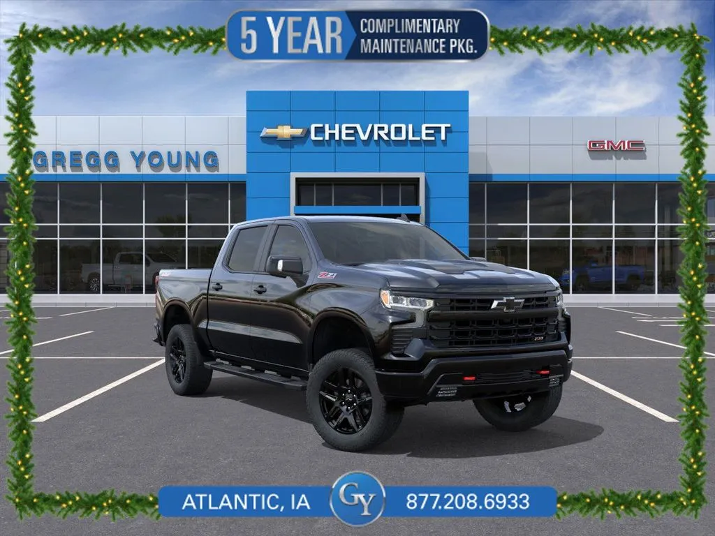 Black 2026 Chevrolet Silverado 1500 LT Trail Boss for sale in Atlantic, IA