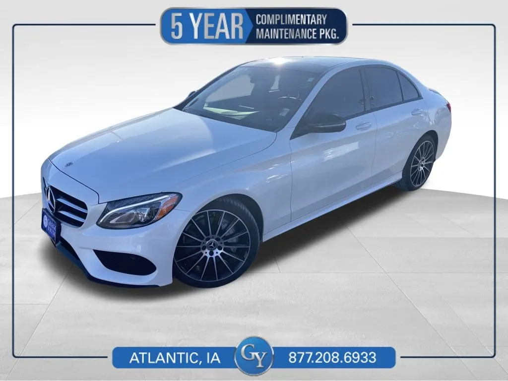 Black 2018 Mercedes-Benz C-Class C 300 for sale in Atlantic, IA