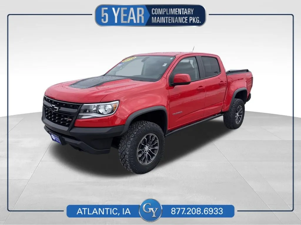 Red 2019 Chevrolet Colorado ZR2 for sale in Atlantic, IA