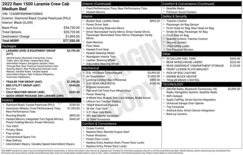 Photos of 2022 Ram 1500 Laramie for sale in Atlantic, IA at Gregg Young Automotive of Atlantic