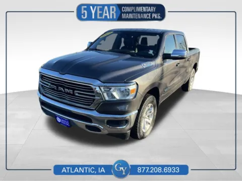 Gray 2023 Ram 1500 Laramie for sale in Atlantic, IA