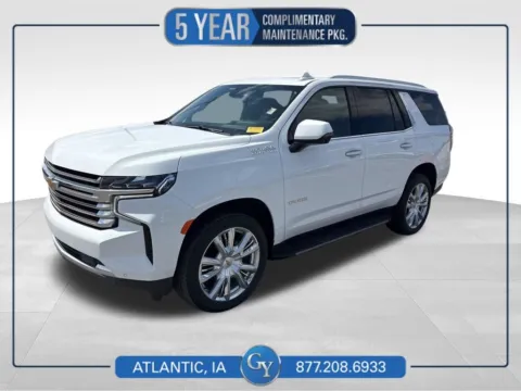 White 2023 Chevrolet Tahoe High Country for sale in Atlantic, IA
