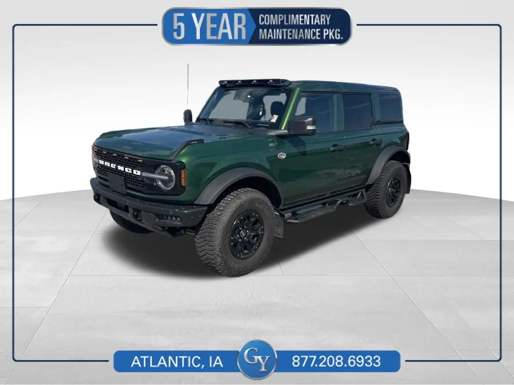 Green 2024 Ford Bronco Wildtrak for sale in Atlantic, IA