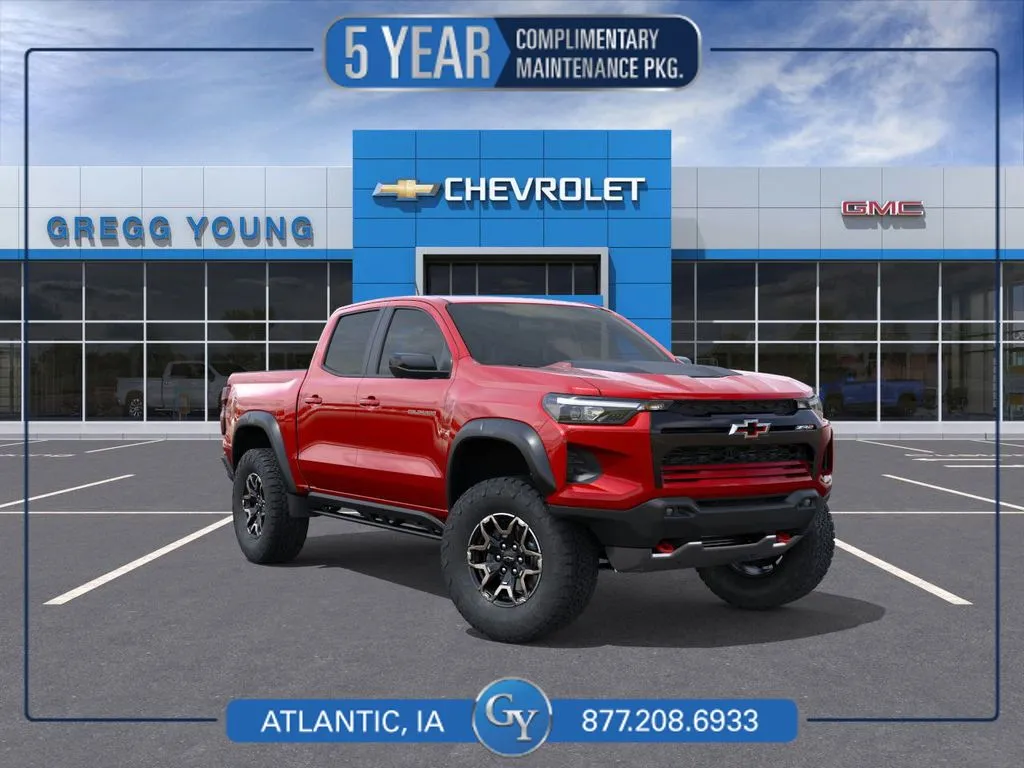 Red 2026 Chevrolet Colorado ZR2 for sale in Atlantic, IA