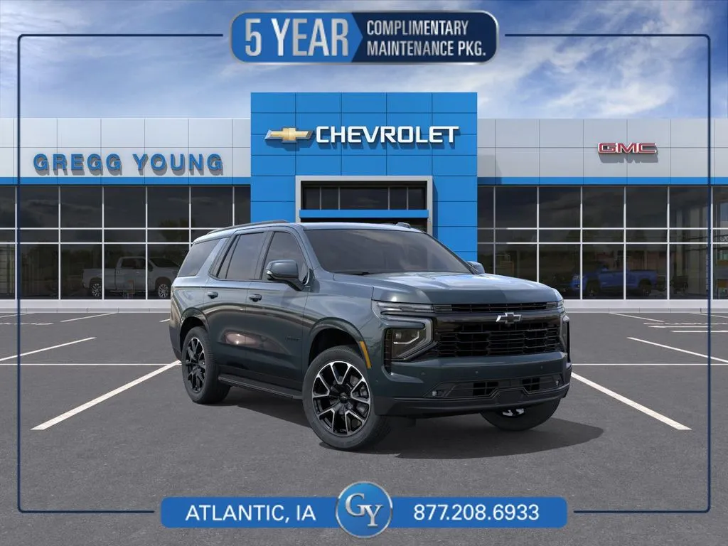 Gray 2026 Chevrolet Tahoe RST for sale in Atlantic, IA
