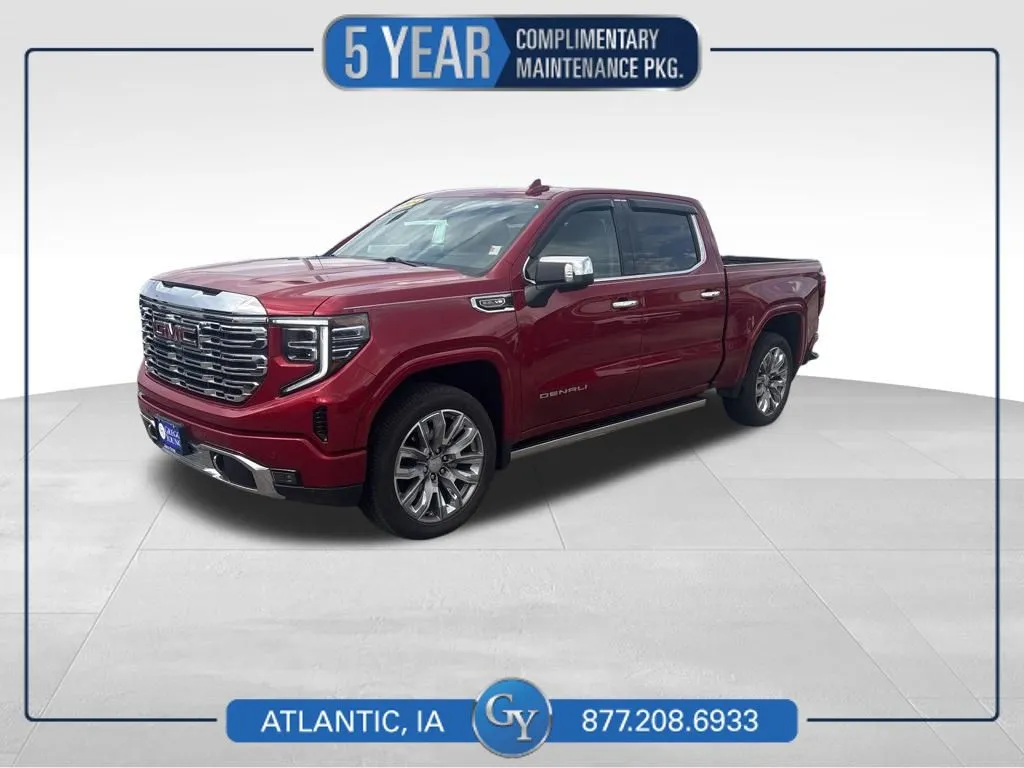 Red 2024 GMC Sierra 1500 Denali for sale in Atlantic, IA