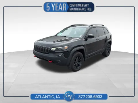 Black 2022 Jeep Cherokee Trailhawk for sale in Atlantic, IA
