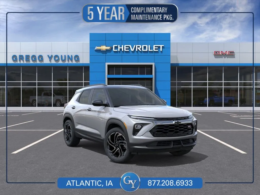 Gray 2026 Chevrolet TrailBlazer RS for sale in Atlantic, IA