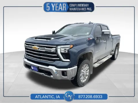 Blue 2025 Chevrolet Silverado 2500HD LTZ for sale in Atlantic, IA