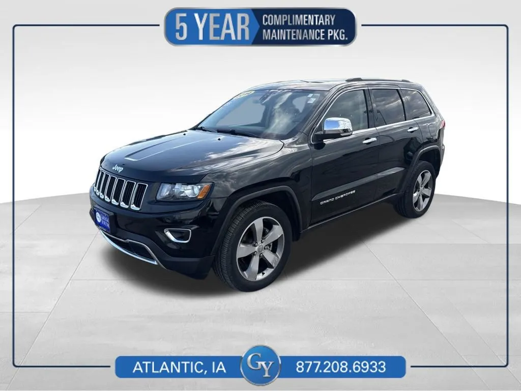 Black 2014 Jeep Grand Cherokee Limited for sale in Atlantic, IA