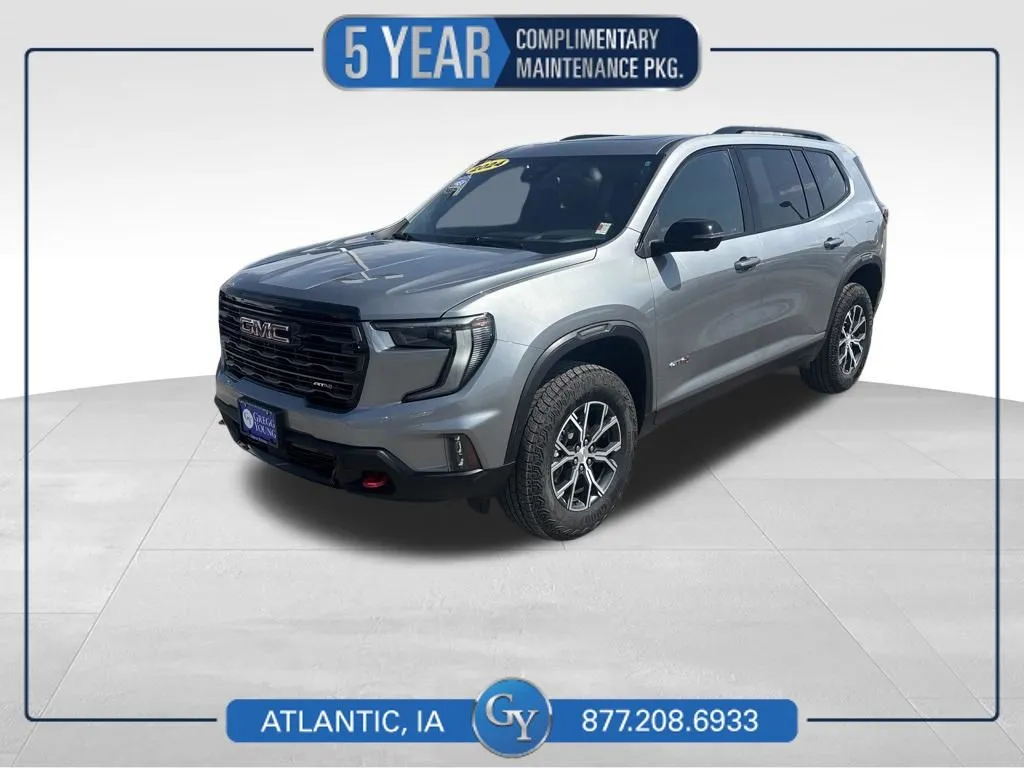 Gray 2024 GMC Acadia AT4 for sale in Atlantic, IA