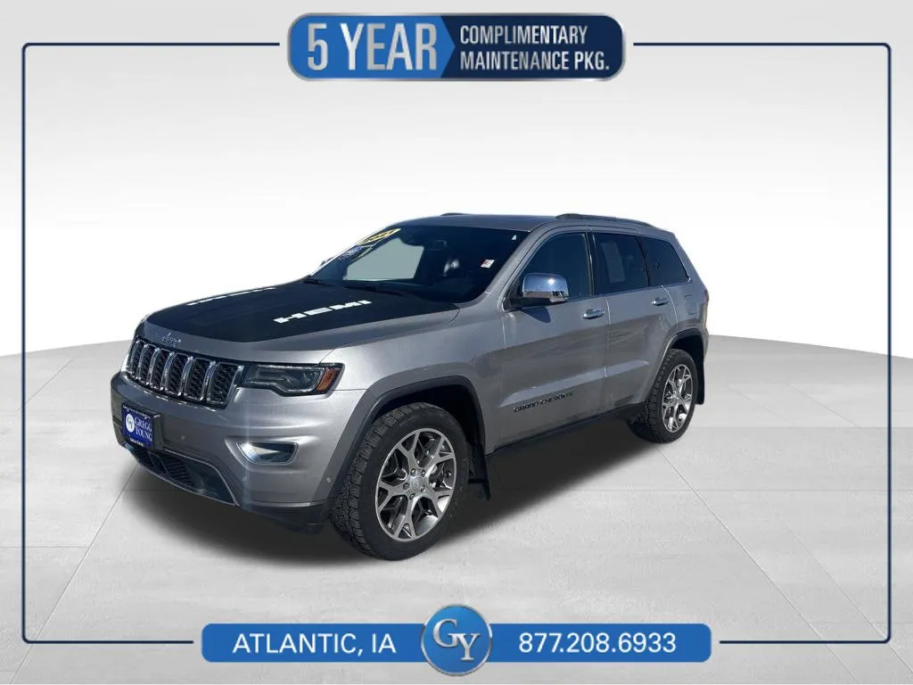 Silver 2021 Jeep Grand Cherokee Limited for sale in Atlantic, IA