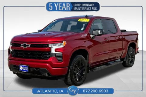 Red 2024 Chevrolet Silverado 1500 RST for sale in Atlantic, IA