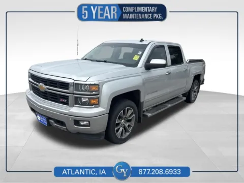 Silver 2014 Chevrolet Silverado 1500 LTZ for sale in Atlantic, IA