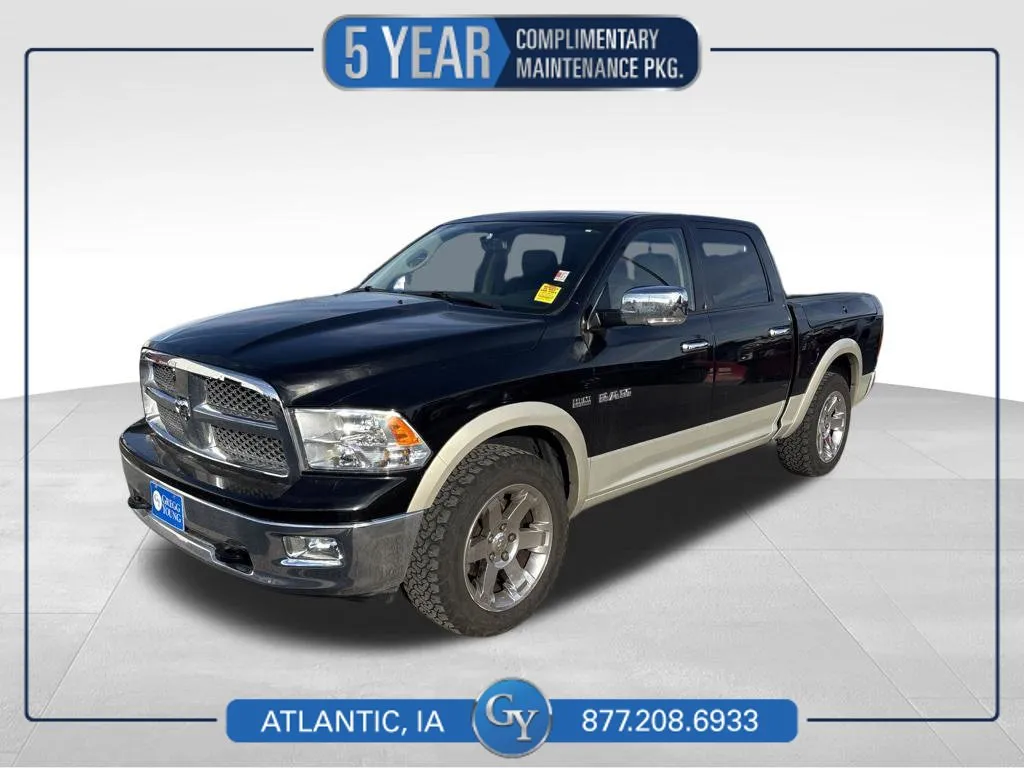 Black 2009 Dodge Ram 1500 Laramie for sale in Atlantic, IA