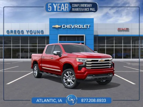 Red 2026 Chevrolet Silverado 1500 High Country for sale in Atlantic, IA